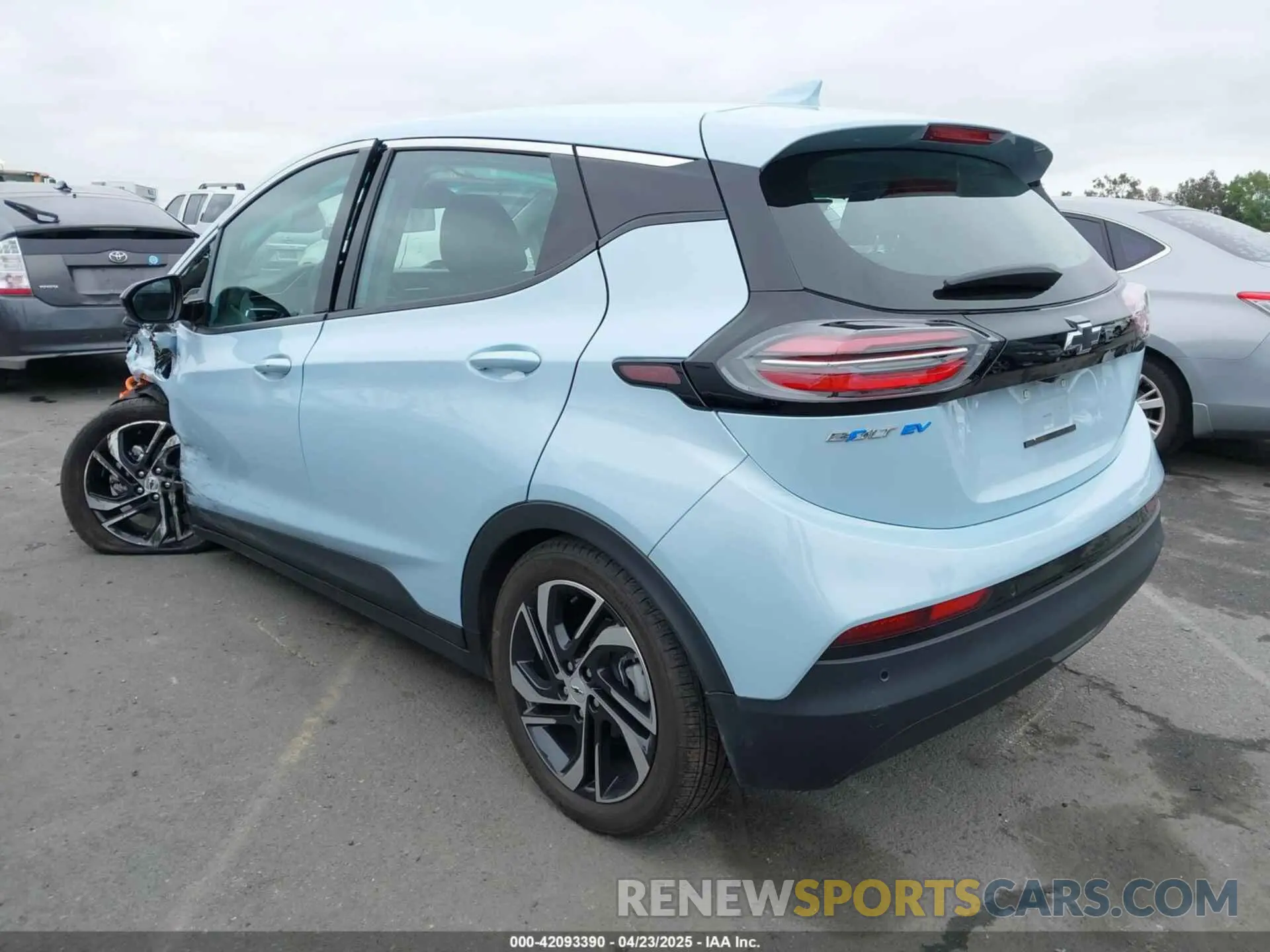 3 Photograph of a damaged car 1G1FX6S01P4153634 CHEVROLET BOLT EV 2023