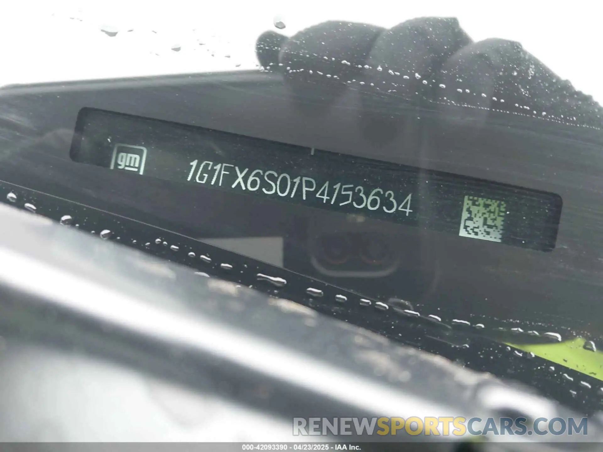 9 Photograph of a damaged car 1G1FX6S01P4153634 CHEVROLET BOLT EV 2023