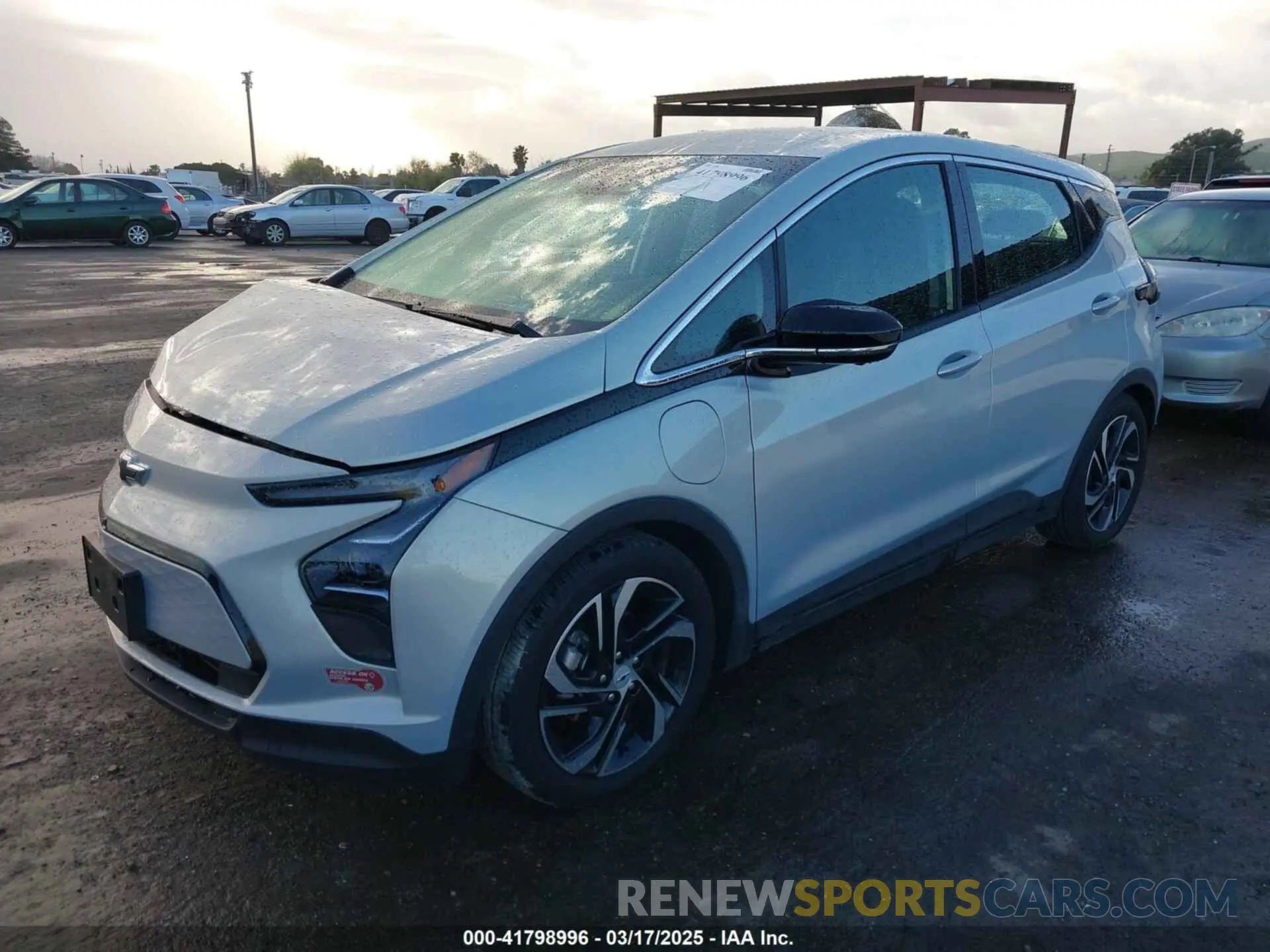 2 Photograph of a damaged car 1G1FX6S01P4206414 CHEVROLET BOLT EV 2023