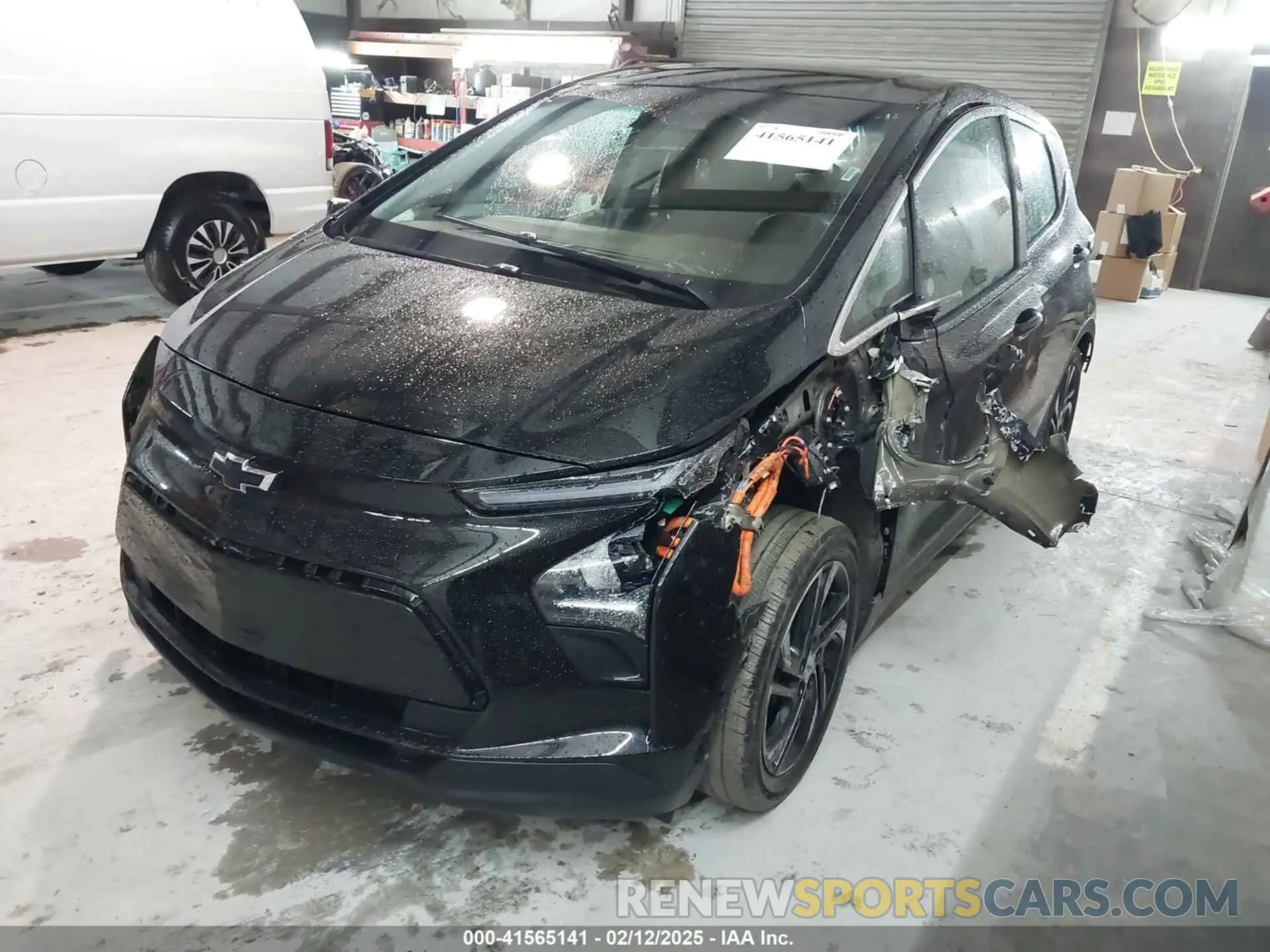 2 Photograph of a damaged car 1G1FX6S03P4184237 CHEVROLET BOLT EV 2023