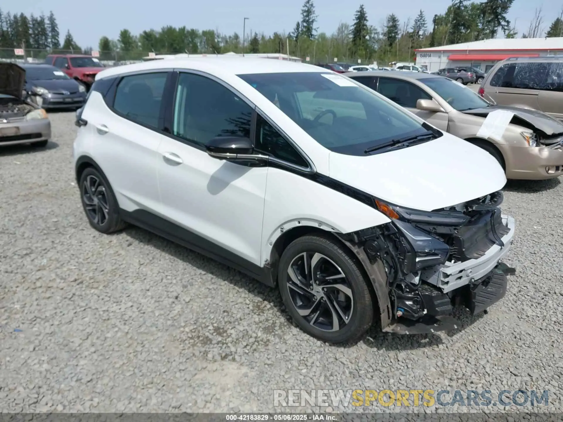 1 Photograph of a damaged car 1G1FX6S03P4202347 CHEVROLET BOLT EV 2023