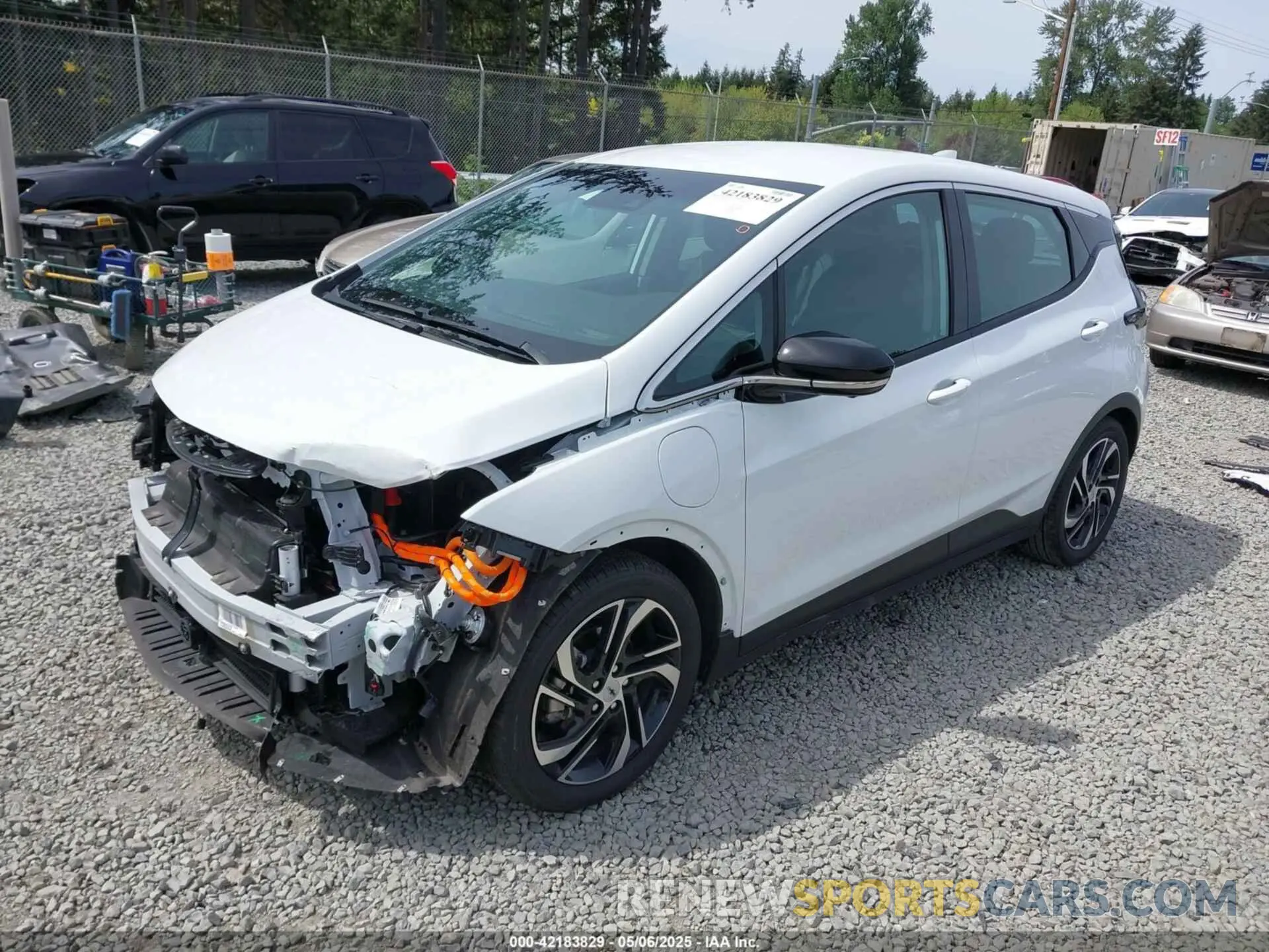 2 Photograph of a damaged car 1G1FX6S03P4202347 CHEVROLET BOLT EV 2023