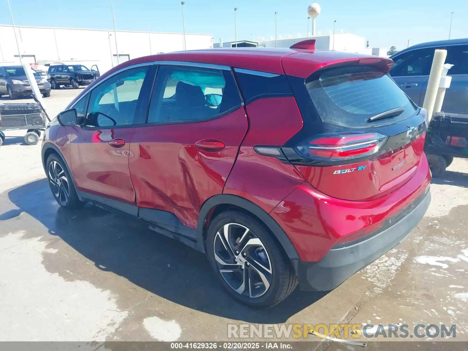 3 Photograph of a damaged car 1G1FX6S04P4147780 CHEVROLET BOLT EV 2023