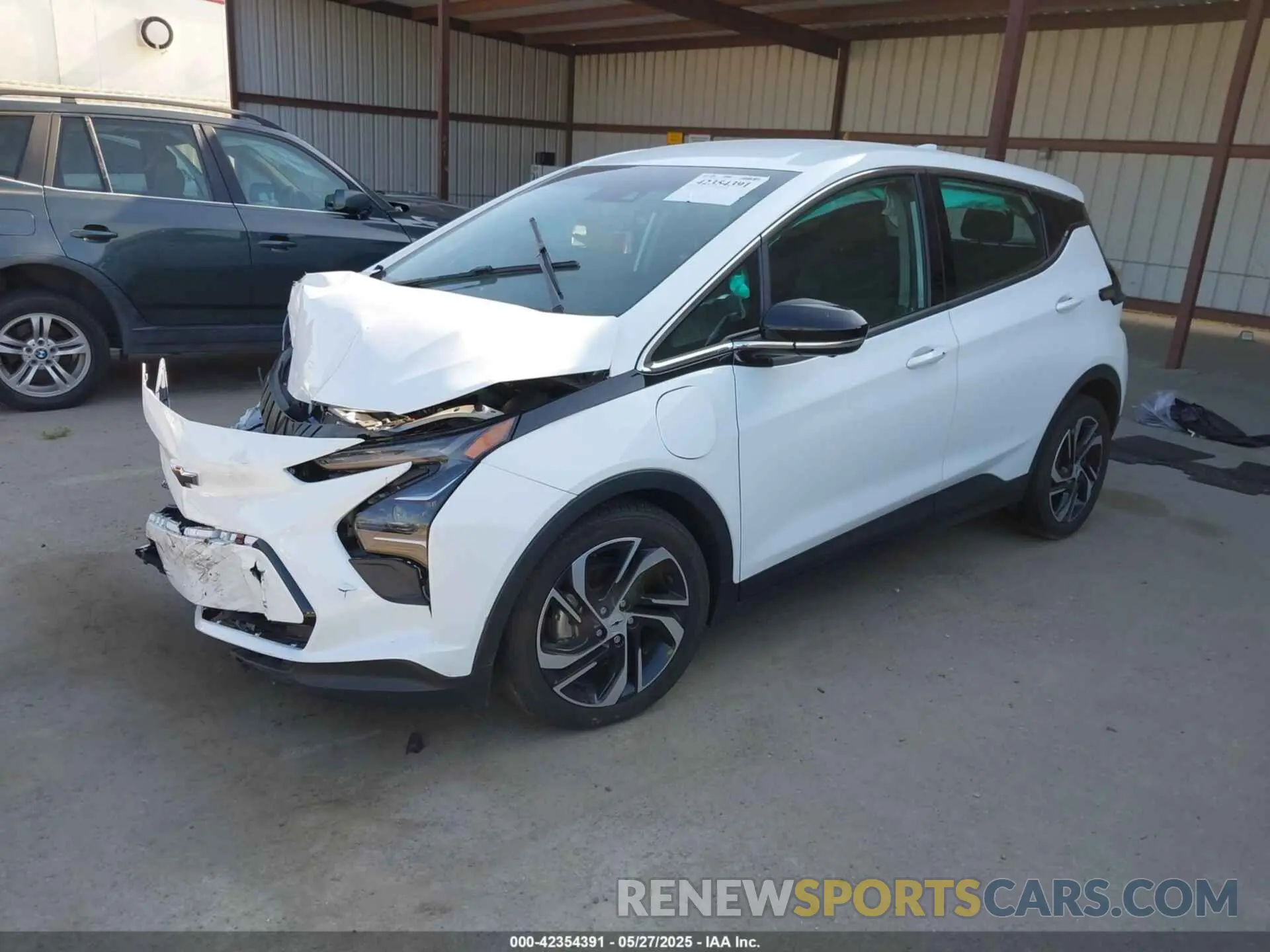 2 Photograph of a damaged car 1G1FX6S04P4176695 CHEVROLET BOLT EV 2023