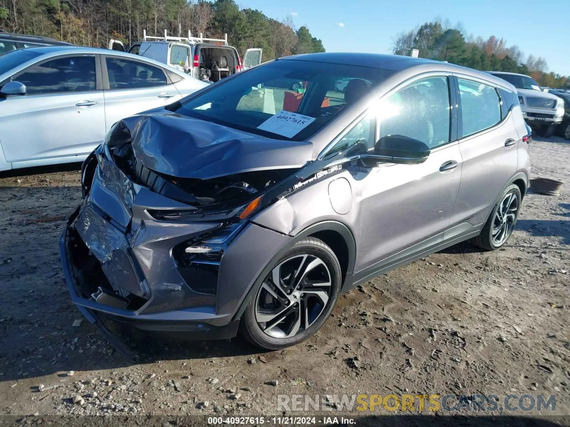 2 Photograph of a damaged car 1G1FX6S06P4151216 CHEVROLET BOLT EV 2023
