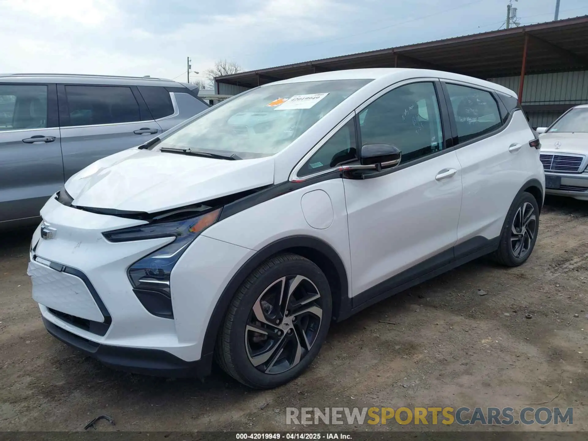 2 Photograph of a damaged car 1G1FX6S08P4191863 CHEVROLET BOLT EV 2023