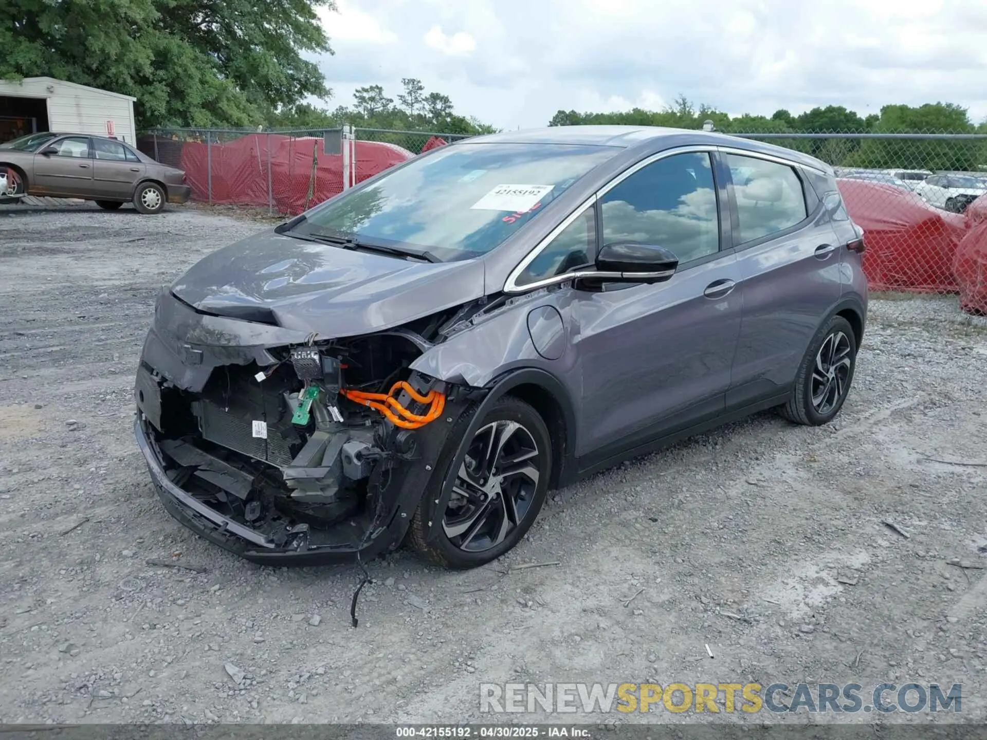 2 Photograph of a damaged car 1G1FX6S09P4189152 CHEVROLET BOLT EV 2023