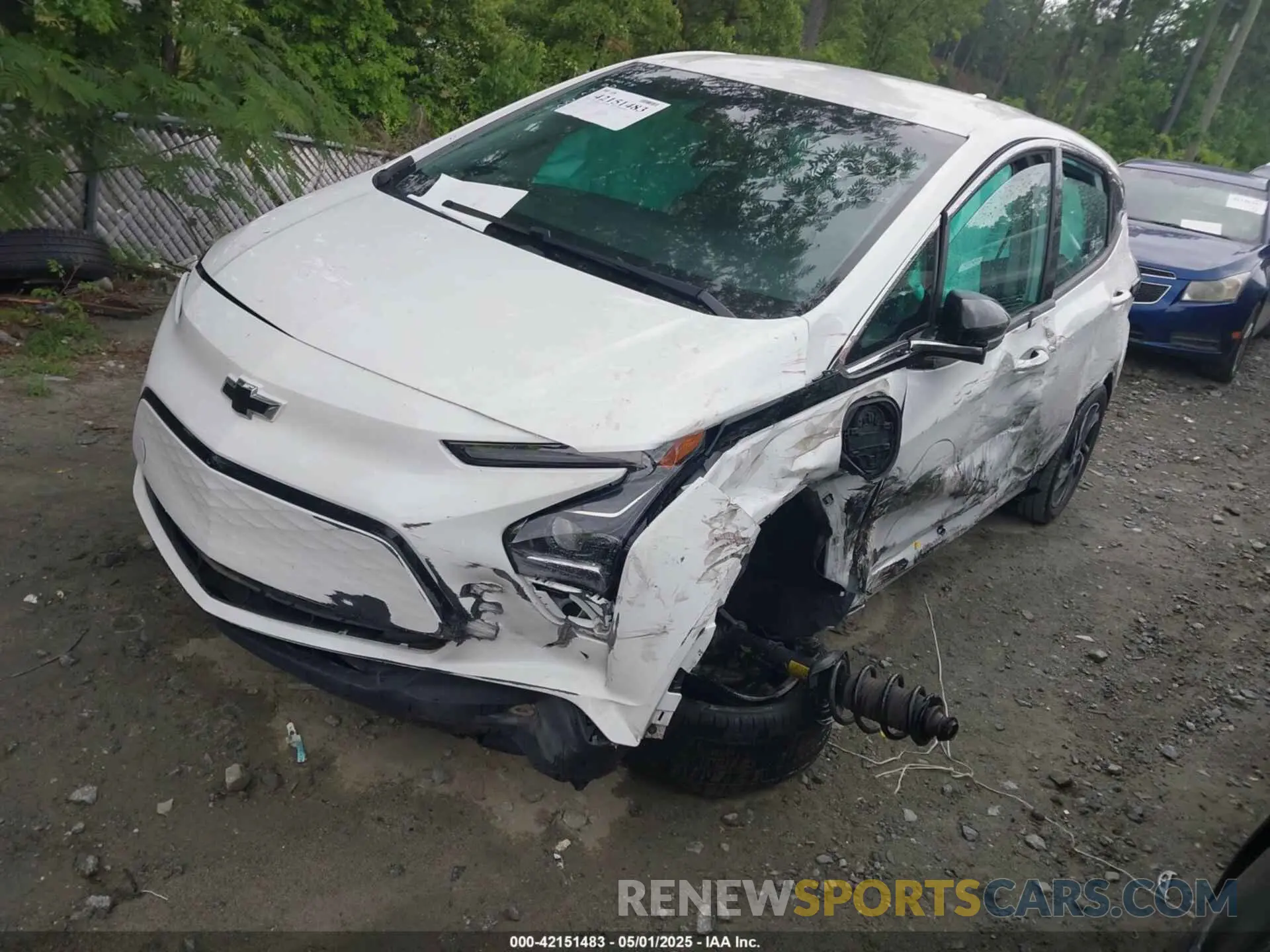 2 Photograph of a damaged car 1G1FX6S0XP4183330 CHEVROLET BOLT EV 2023