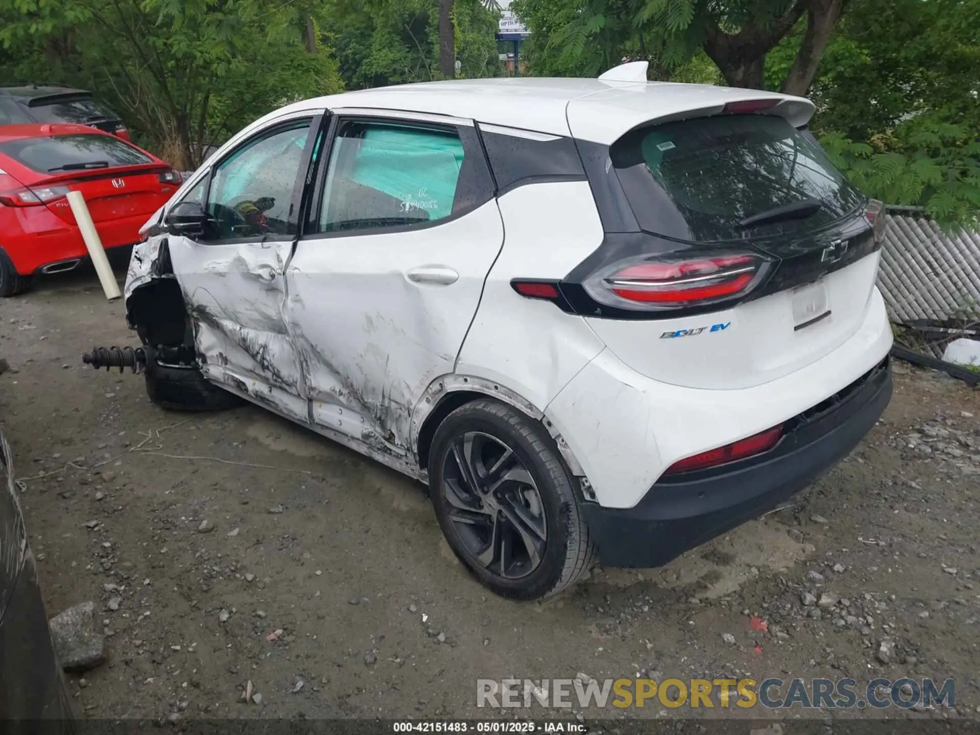 3 Photograph of a damaged car 1G1FX6S0XP4183330 CHEVROLET BOLT EV 2023