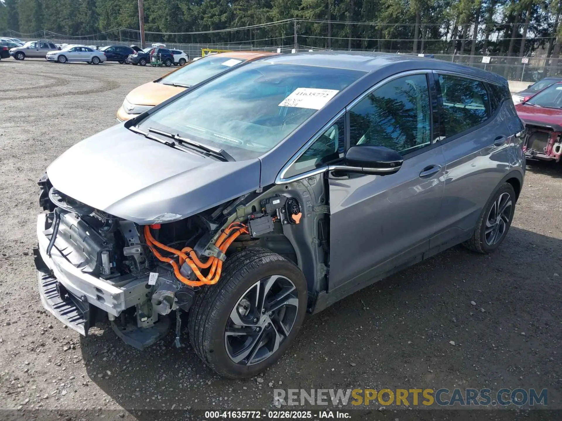 2 Photograph of a damaged car 1G1FX6S0XP4201602 CHEVROLET BOLT EV 2023