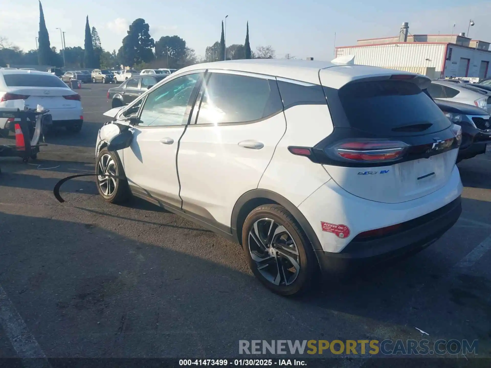 3 Photograph of a damaged car 1G1FX6S0XP4207948 CHEVROLET BOLT EV 2023