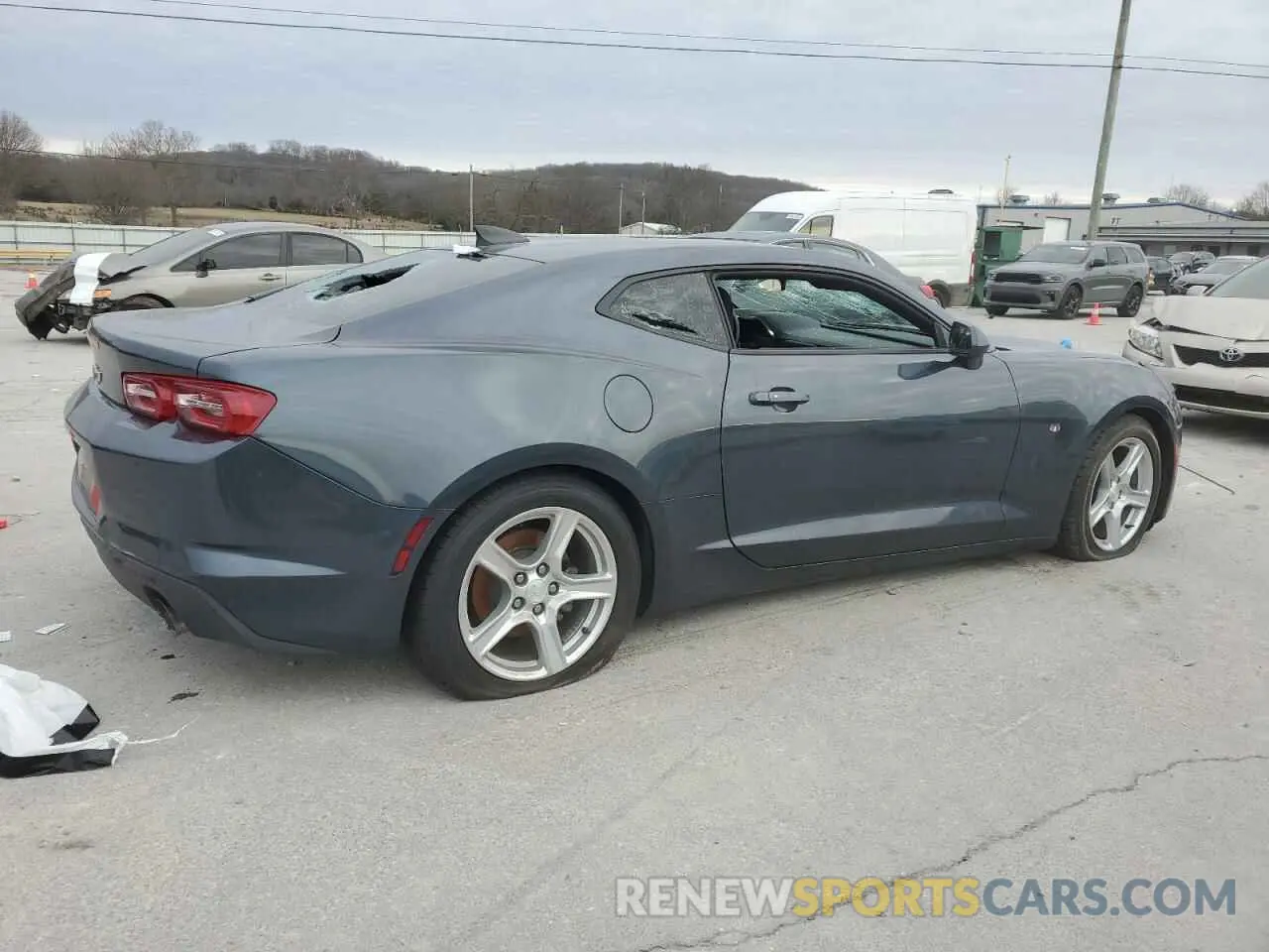 3 Photograph of a damaged car 1G1FA1RS2K0115616 CHEVROLET CAMARO 2019