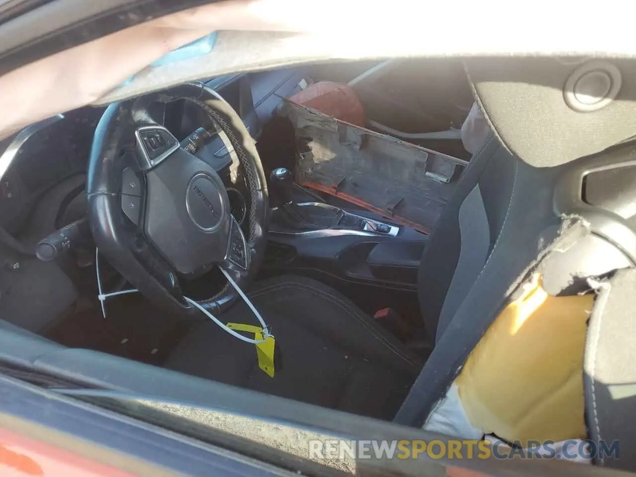 7 Photograph of a damaged car 1G1FA1RX0K0115447 CHEVROLET CAMARO 2019