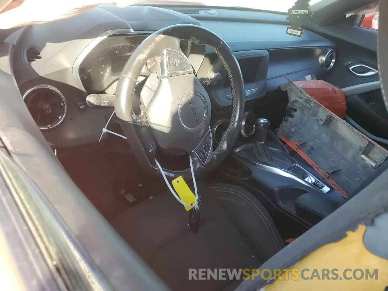 8 Photograph of a damaged car 1G1FA1RX0K0115447 CHEVROLET CAMARO 2019