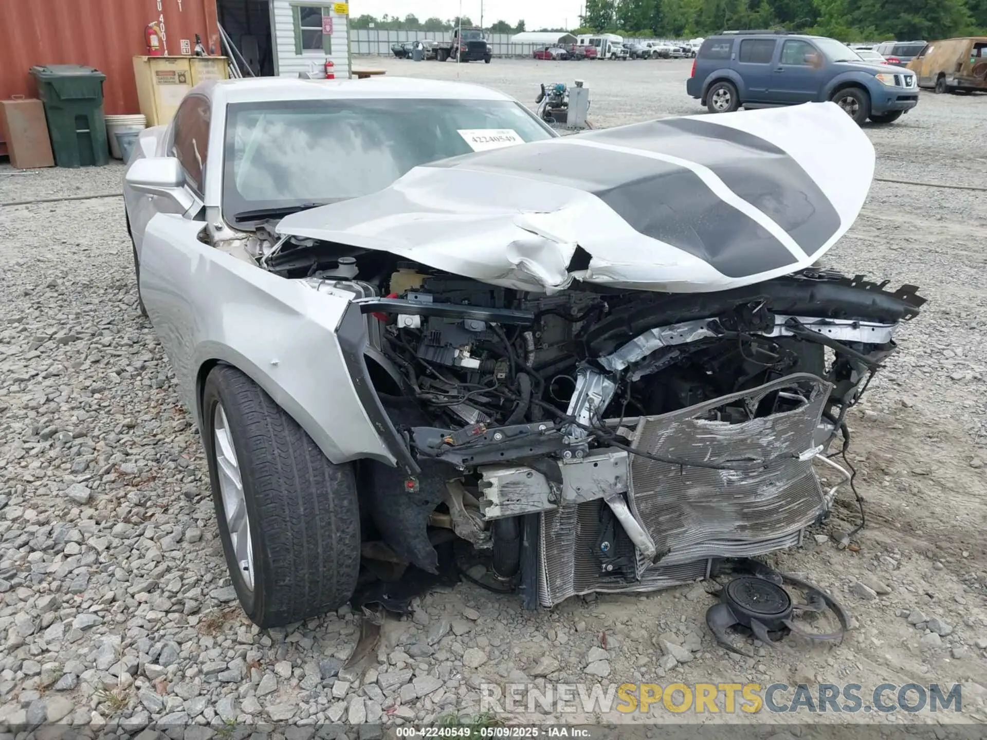 6 Photograph of a damaged car 1G1FA1RX0K0149825 CHEVROLET CAMARO 2019