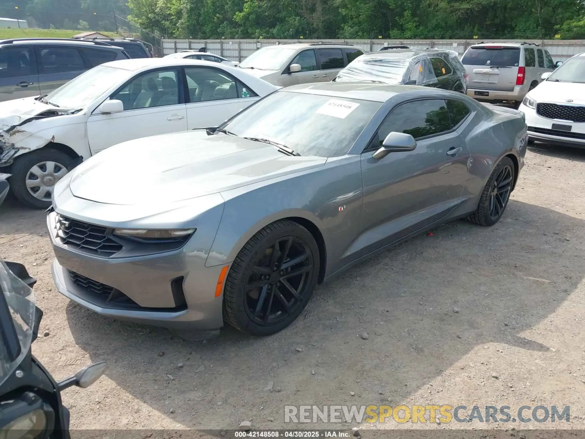 2 Photograph of a damaged car 1G1FA1RX0K0155012 CHEVROLET CAMARO 2019