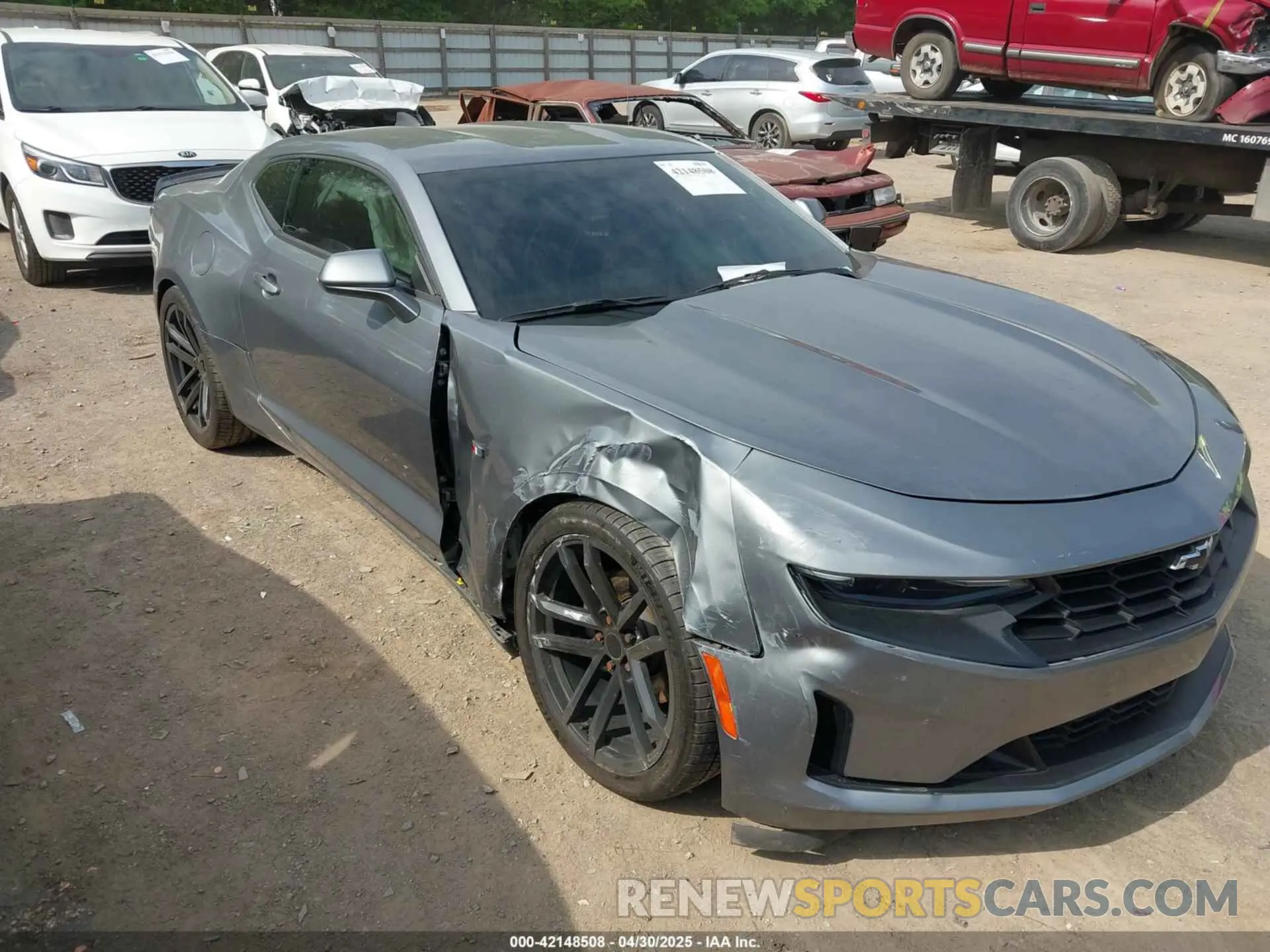 6 Photograph of a damaged car 1G1FA1RX0K0155012 CHEVROLET CAMARO 2019