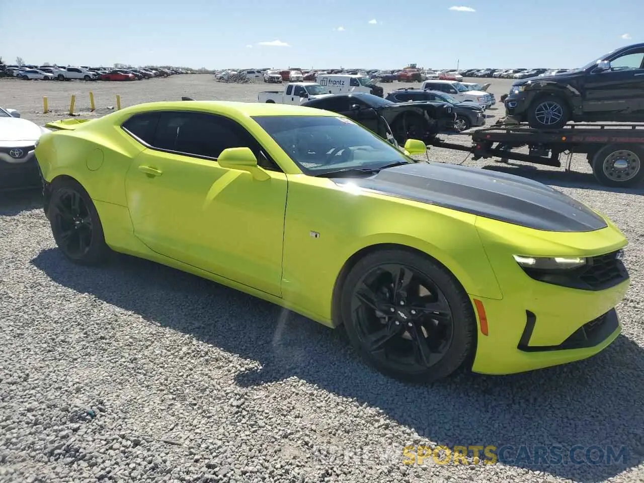 4 Photograph of a damaged car 1G1FA1RX3K0155165 CHEVROLET CAMARO 2019