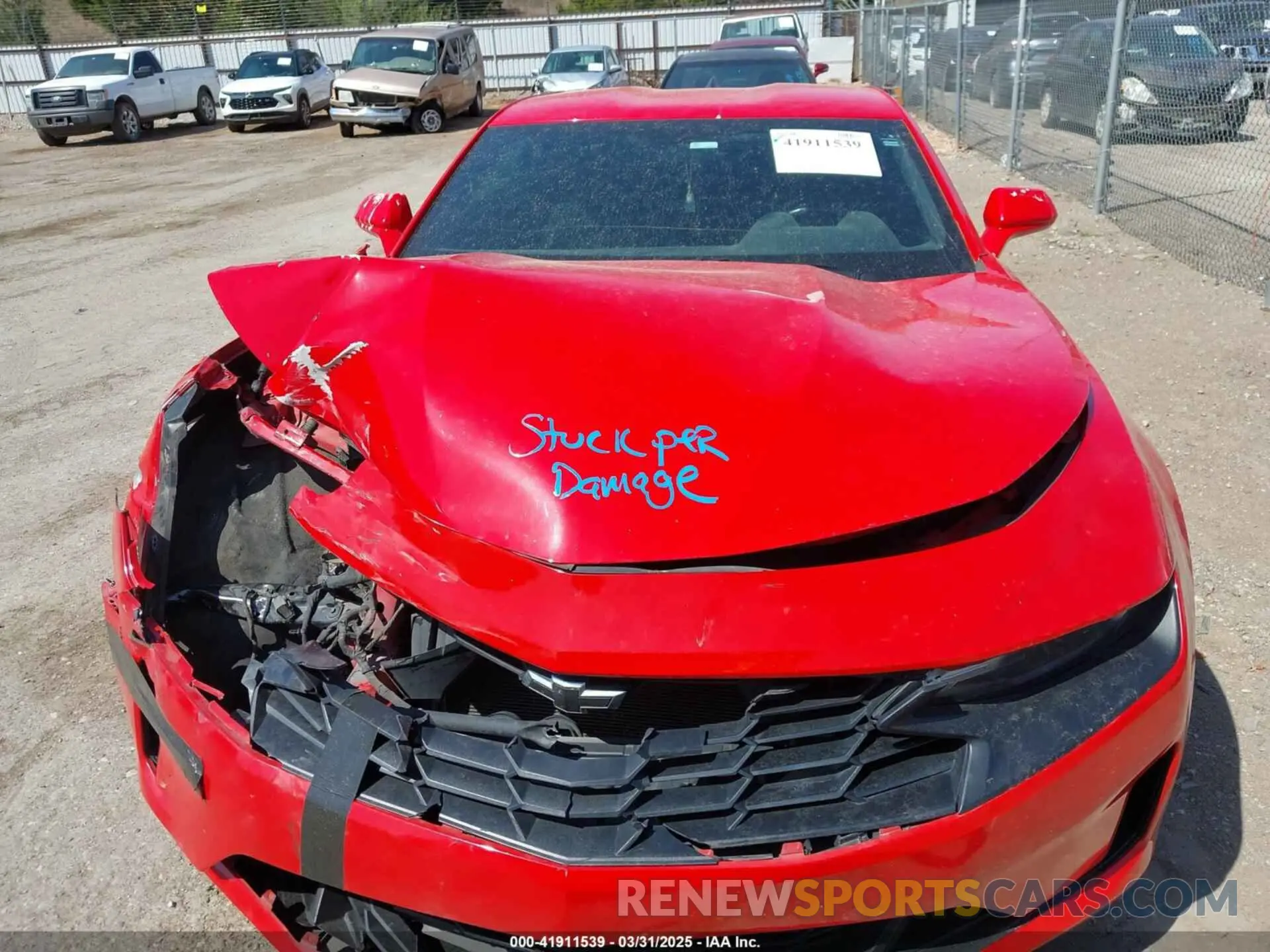 13 Photograph of a damaged car 1G1FA1RX4K0120392 CHEVROLET CAMARO 2019