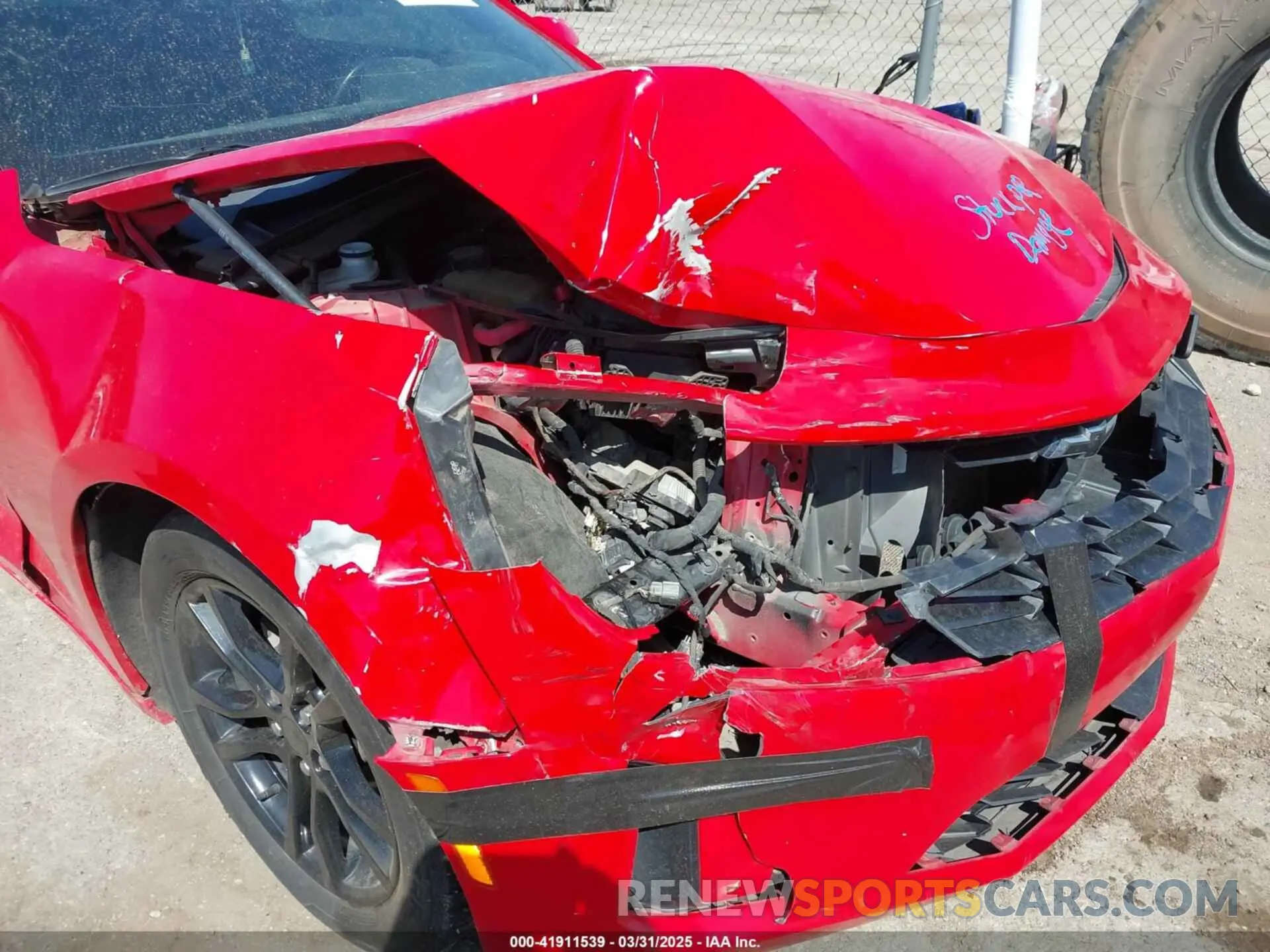 6 Photograph of a damaged car 1G1FA1RX4K0120392 CHEVROLET CAMARO 2019