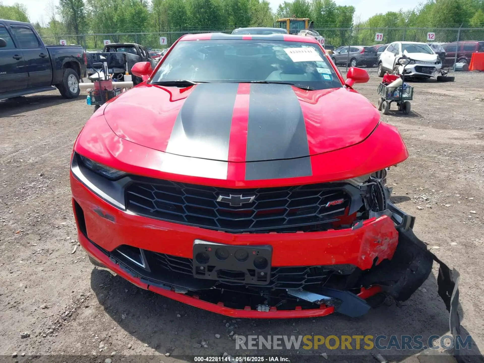 13 Photograph of a damaged car 1G1FA1RX4K0136205 CHEVROLET CAMARO 2019