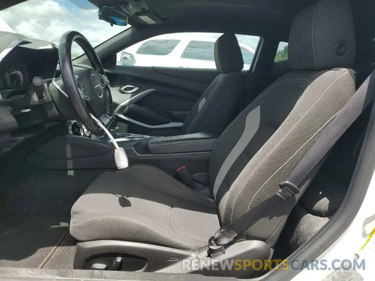 7 Photograph of a damaged car 1G1FA1RX8K0123876 CHEVROLET CAMARO 2019