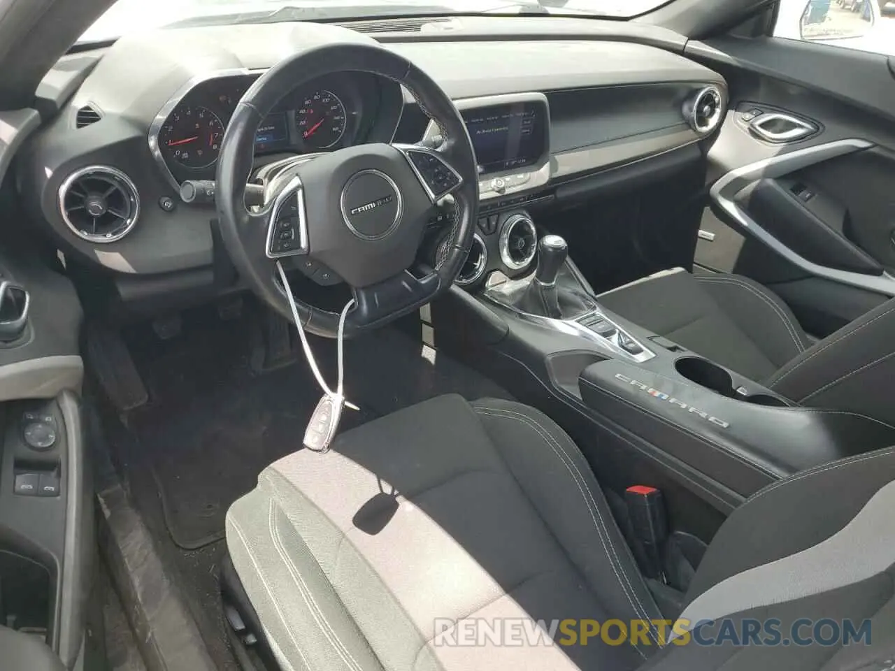8 Photograph of a damaged car 1G1FA1RX8K0123876 CHEVROLET CAMARO 2019