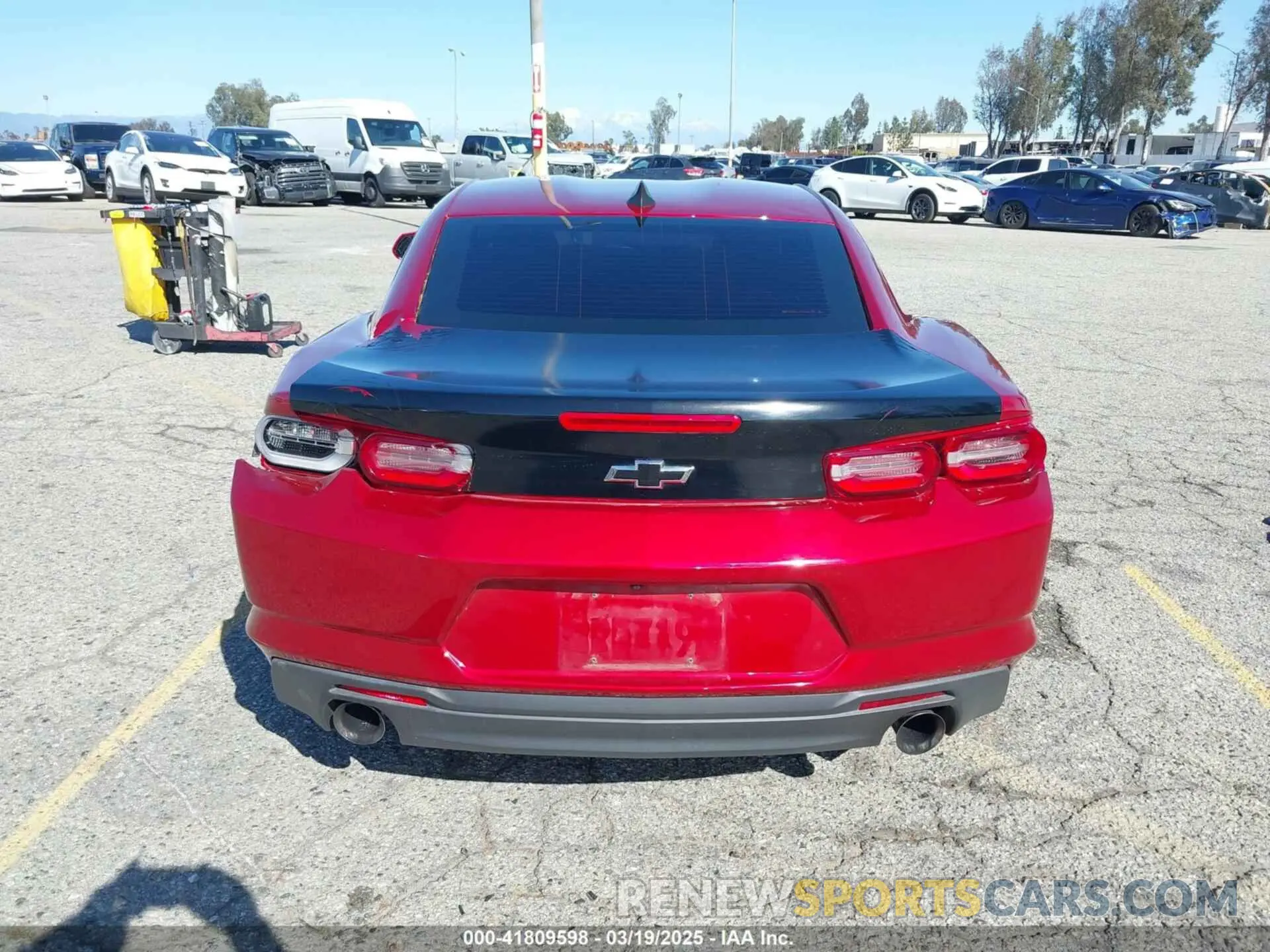 16 Photograph of a damaged car 1G1FA1RXXK0117139 CHEVROLET CAMARO 2019