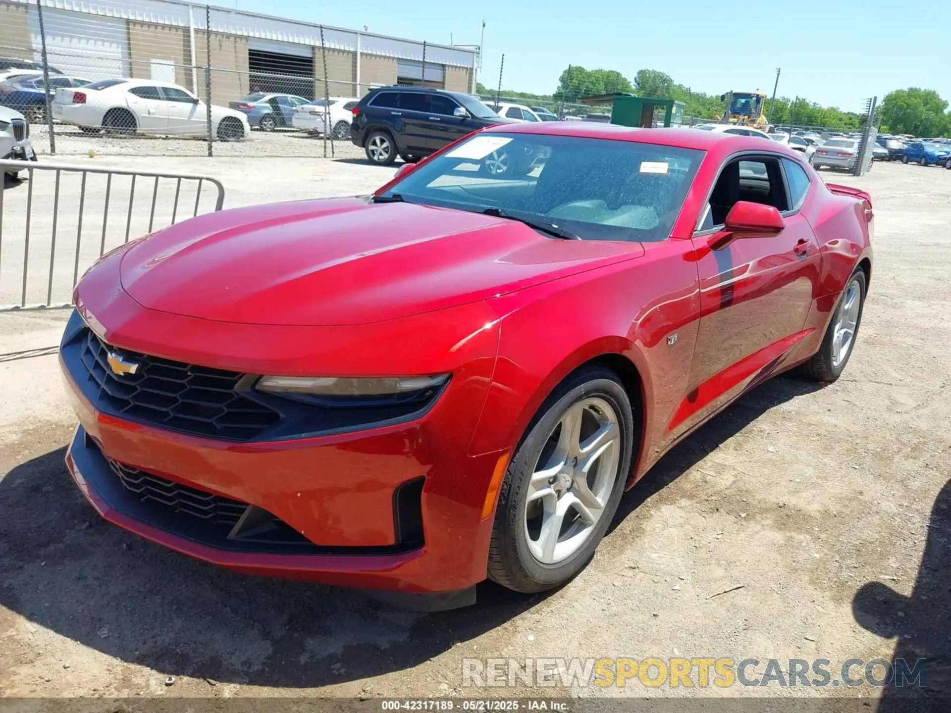 2 Photograph of a damaged car 1G1FB1RS0K0113439 CHEVROLET CAMARO 2019
