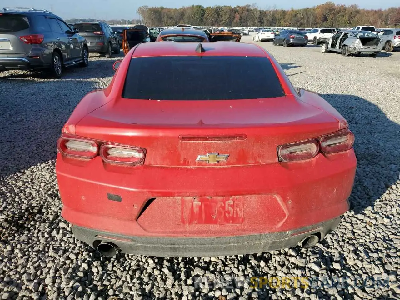 6 Photograph of a damaged car 1G1FB1RS1K0102921 CHEVROLET CAMARO 2019