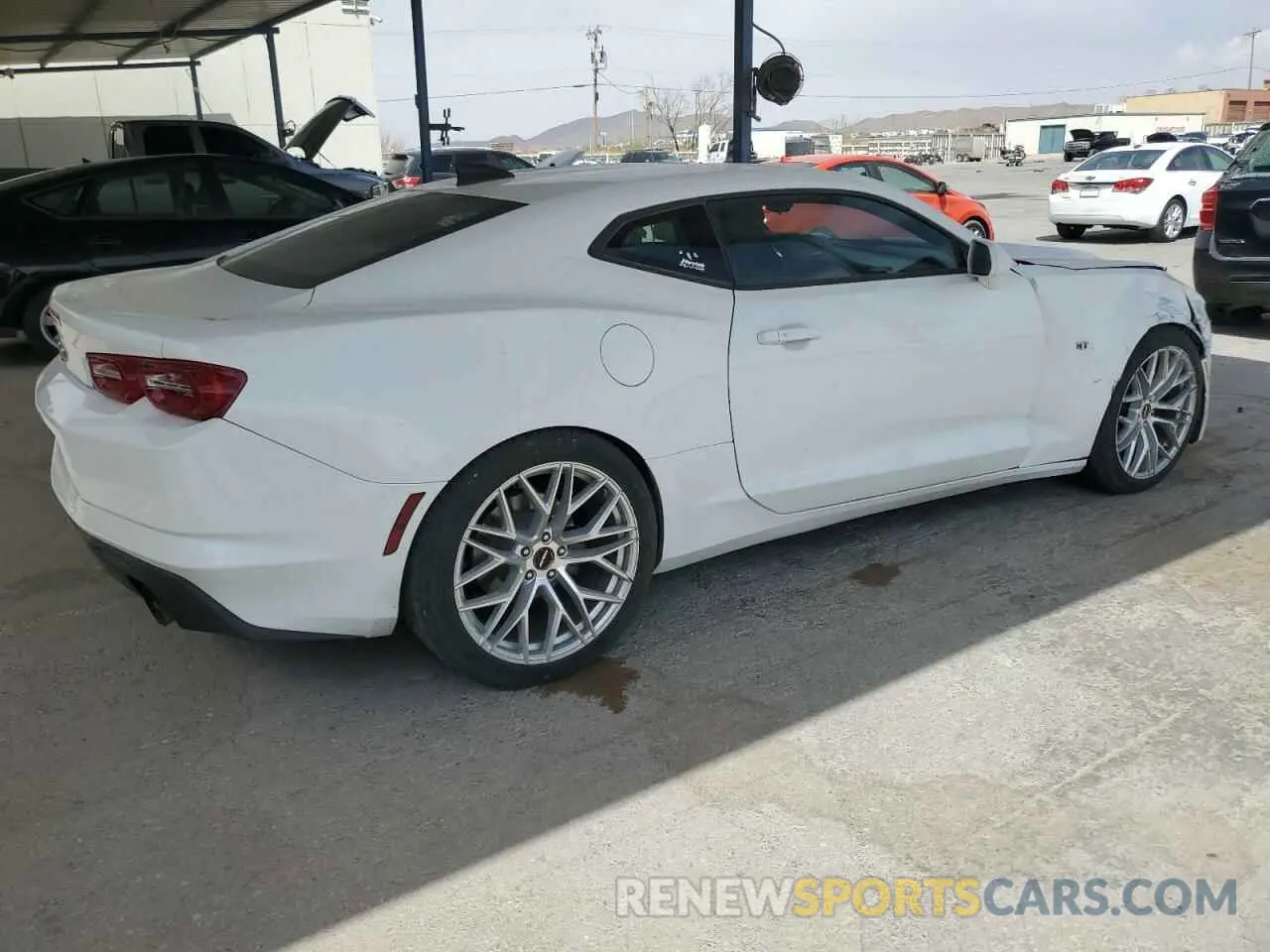 3 Photograph of a damaged car 1G1FB1RS1K0105317 CHEVROLET CAMARO 2019