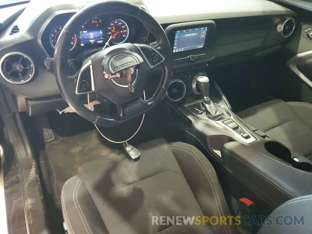 8 Photograph of a damaged car 1G1FB1RS1K0105642 CHEVROLET CAMARO 2019