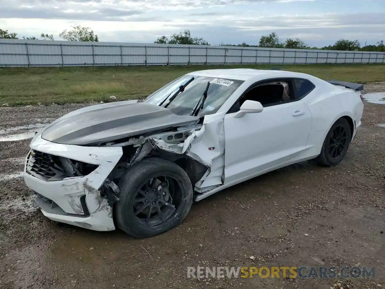 1 Photograph of a damaged car 1G1FB1RS2K0107271 CHEVROLET CAMARO 2019