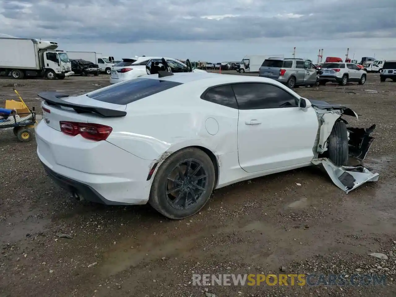 3 Photograph of a damaged car 1G1FB1RS2K0107271 CHEVROLET CAMARO 2019