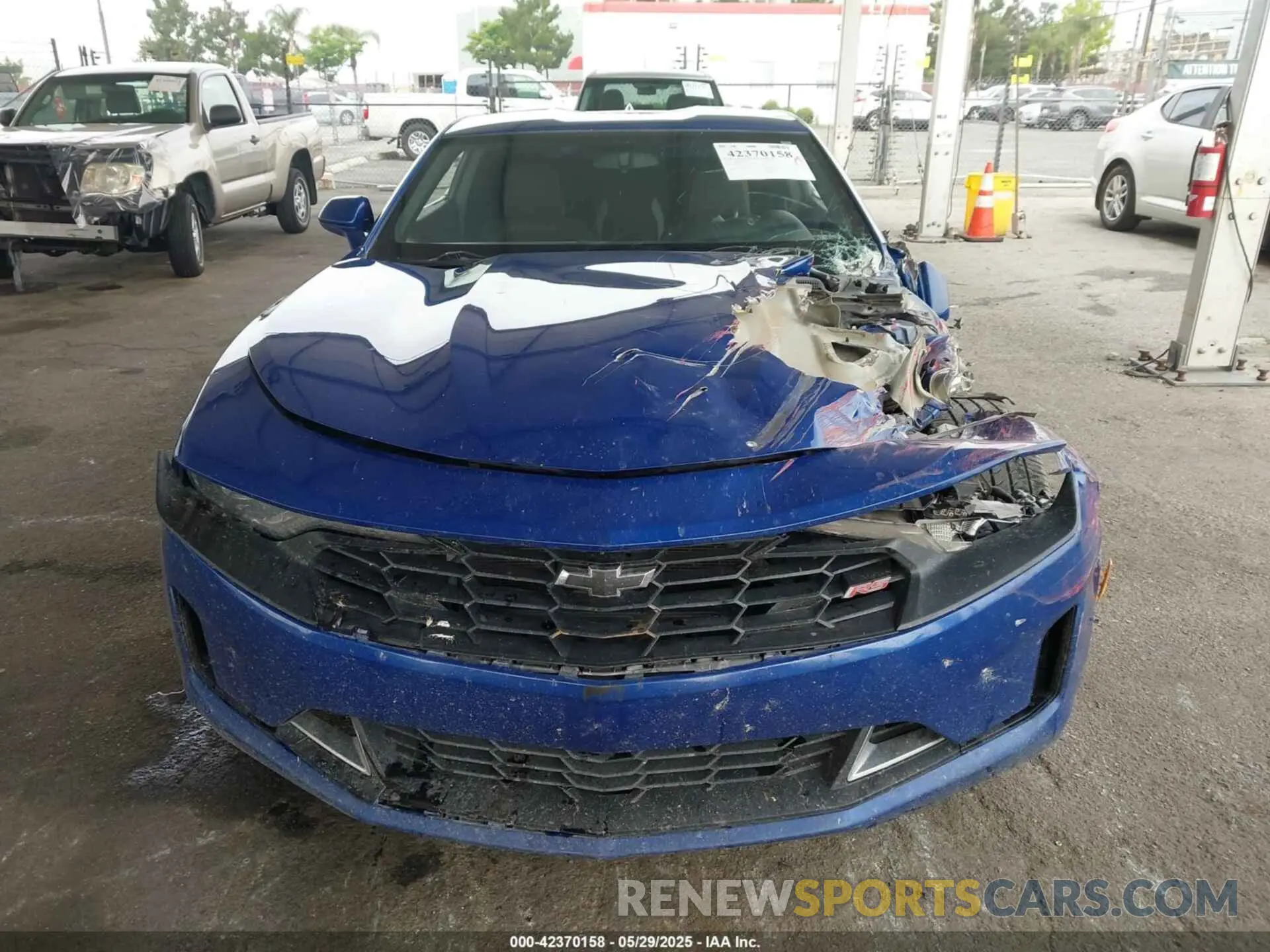 12 Photograph of a damaged car 1G1FB1RS2K0158494 CHEVROLET CAMARO 2019