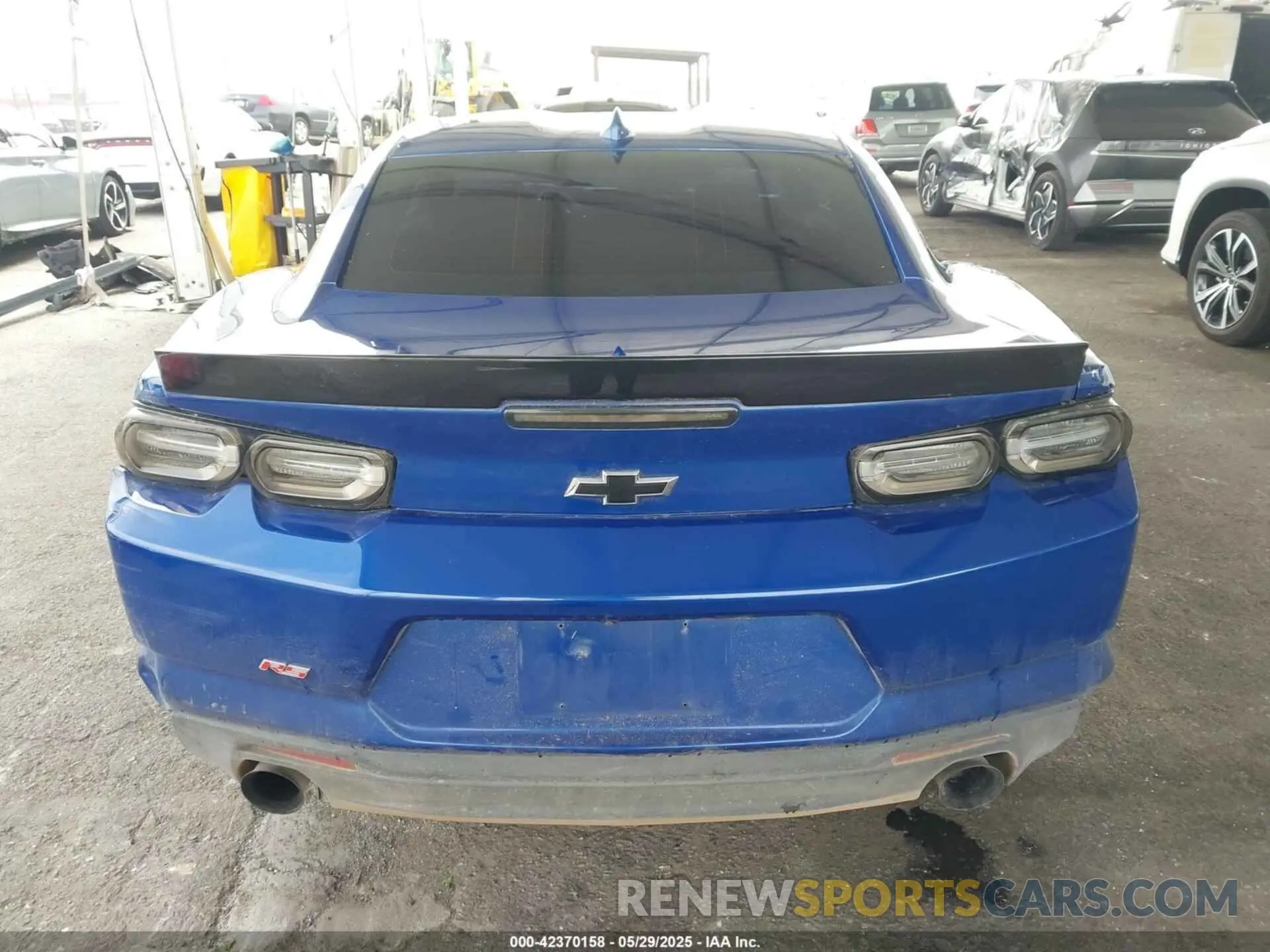 16 Photograph of a damaged car 1G1FB1RS2K0158494 CHEVROLET CAMARO 2019