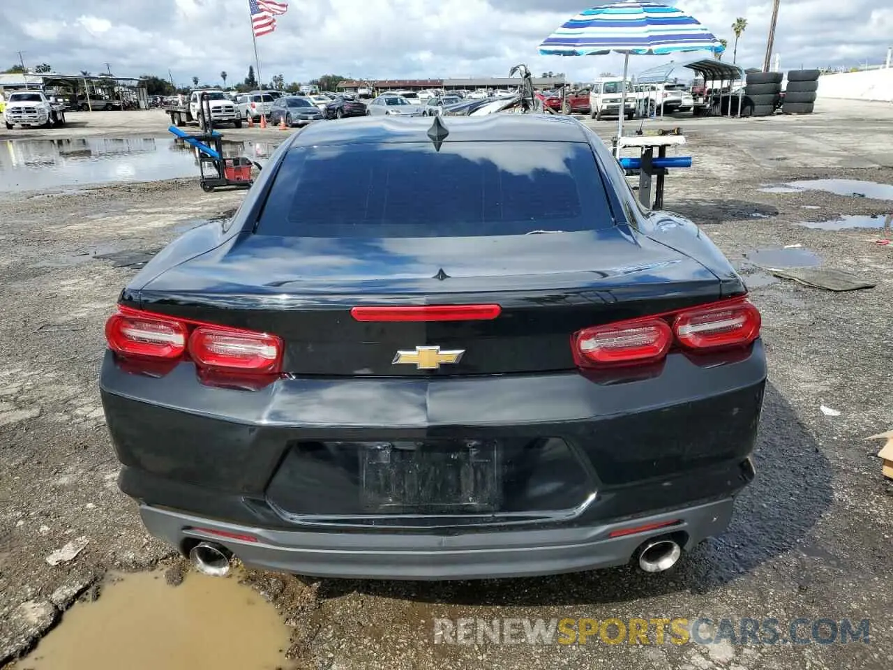 6 Photograph of a damaged car 1G1FB1RS3K0109935 CHEVROLET CAMARO 2019