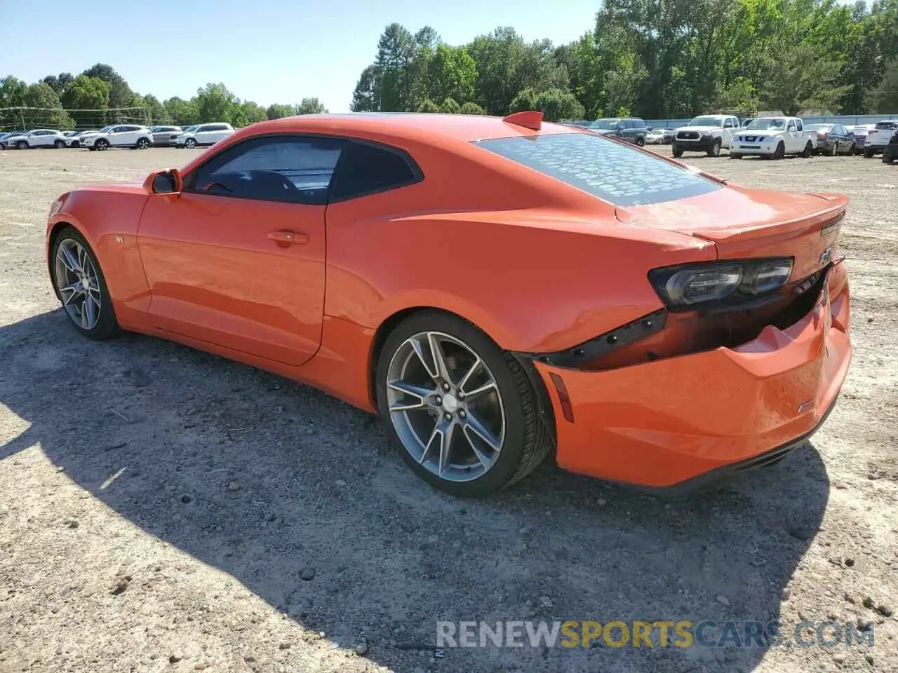 2 Photograph of a damaged car 1G1FB1RS3K0116593 CHEVROLET CAMARO 2019