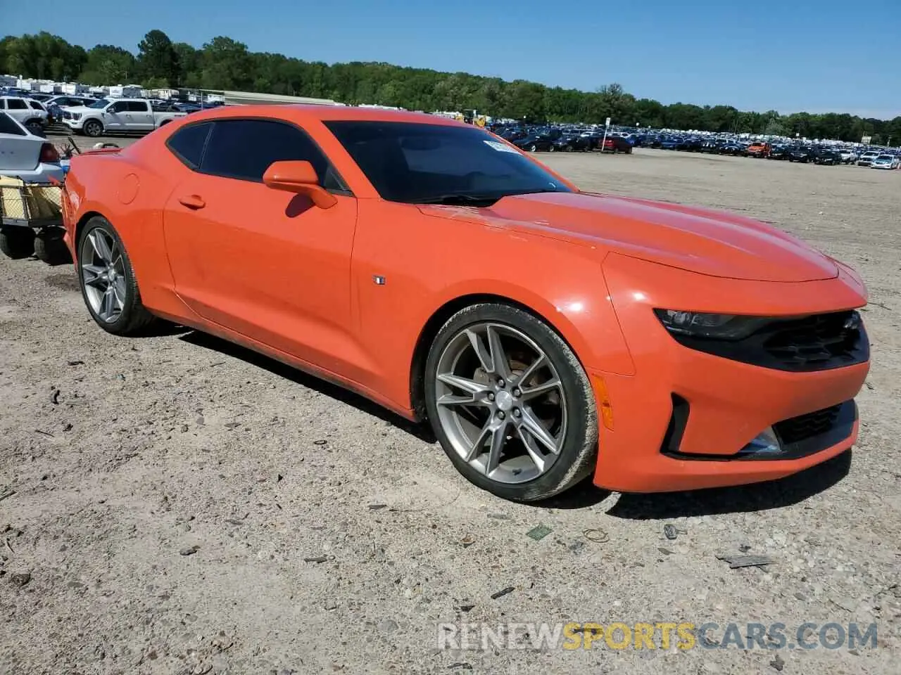 4 Photograph of a damaged car 1G1FB1RS3K0116593 CHEVROLET CAMARO 2019
