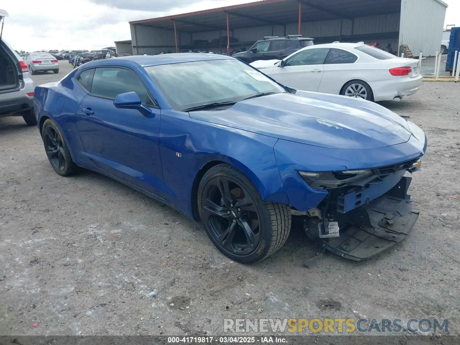1 Photograph of a damaged car 1G1FB1RS3K0133605 CHEVROLET CAMARO 2019