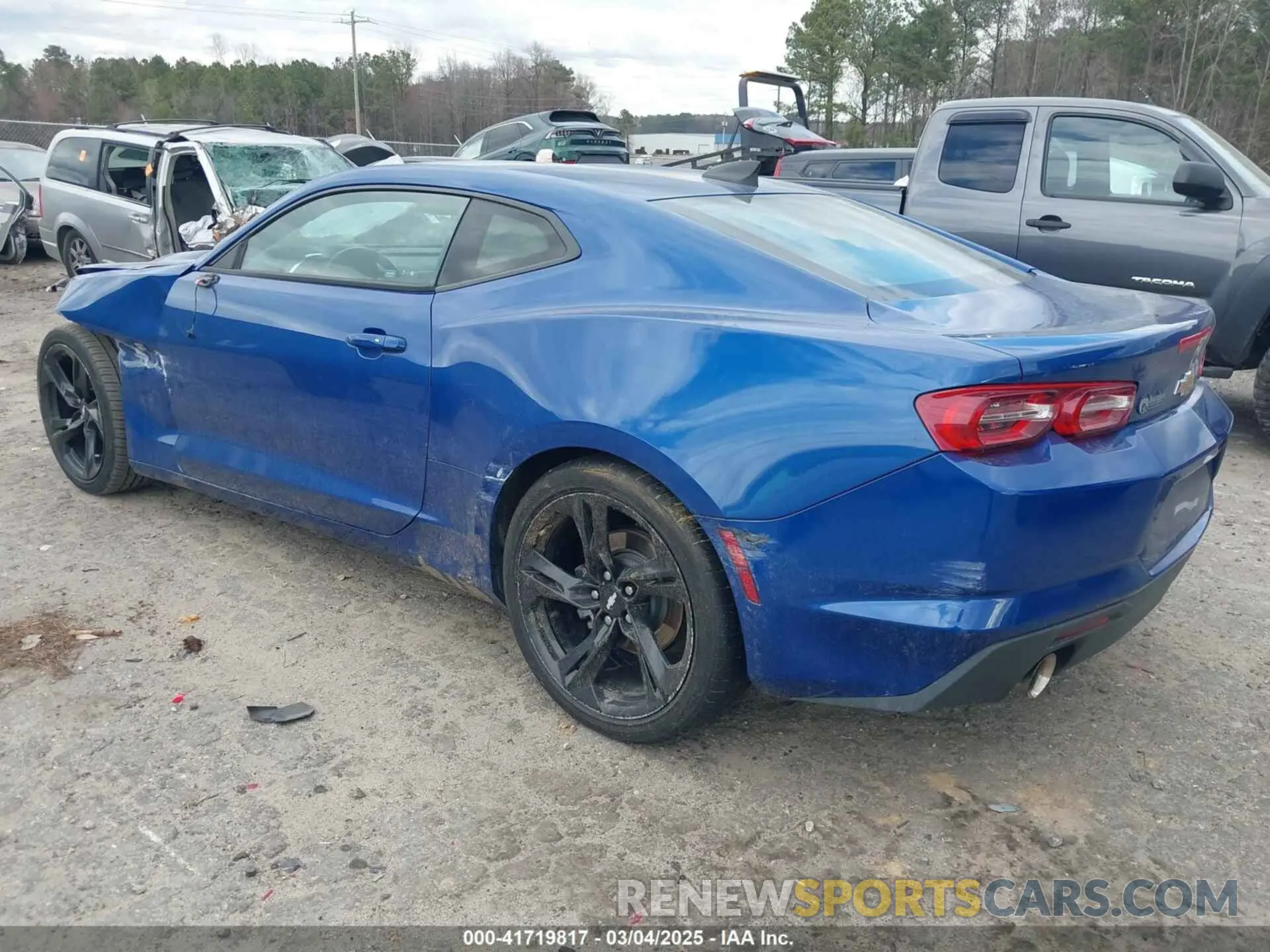 3 Photograph of a damaged car 1G1FB1RS3K0133605 CHEVROLET CAMARO 2019