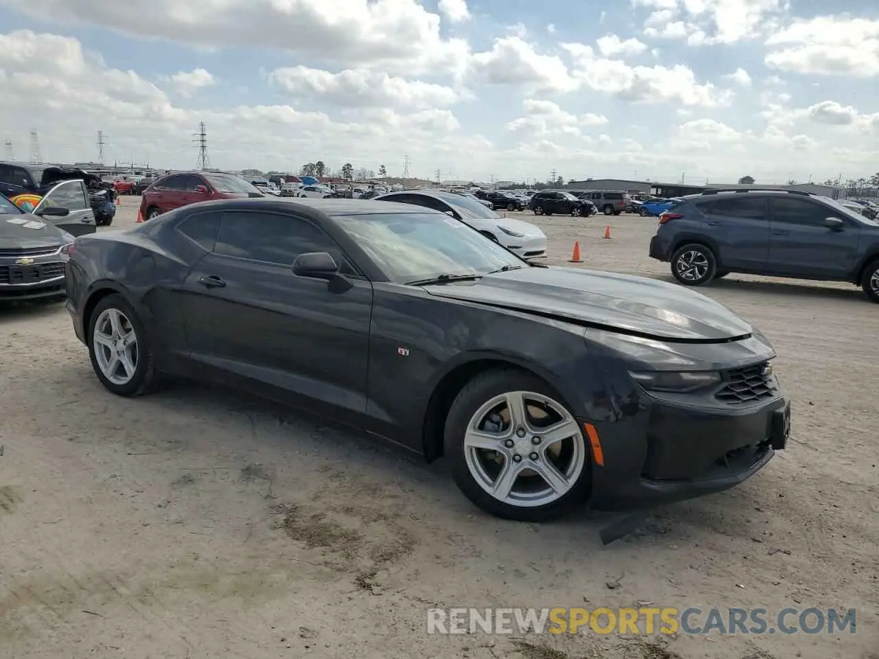 4 Photograph of a damaged car 1G1FB1RS3K0152428 CHEVROLET CAMARO 2019