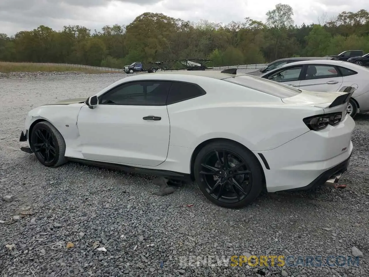 2 Photograph of a damaged car 1G1FB1RS4K0110821 CHEVROLET CAMARO 2019