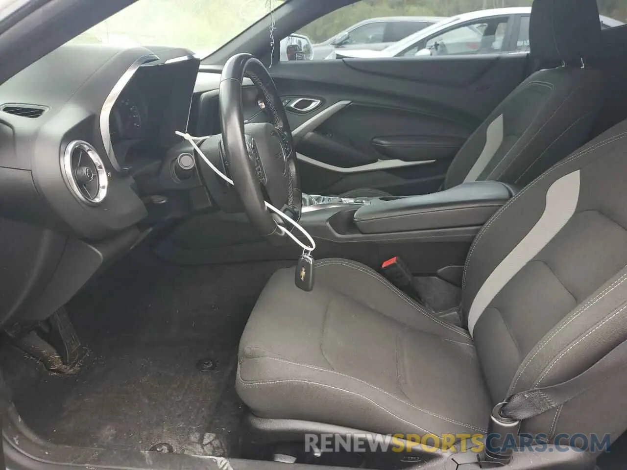 7 Photograph of a damaged car 1G1FB1RS4K0110821 CHEVROLET CAMARO 2019
