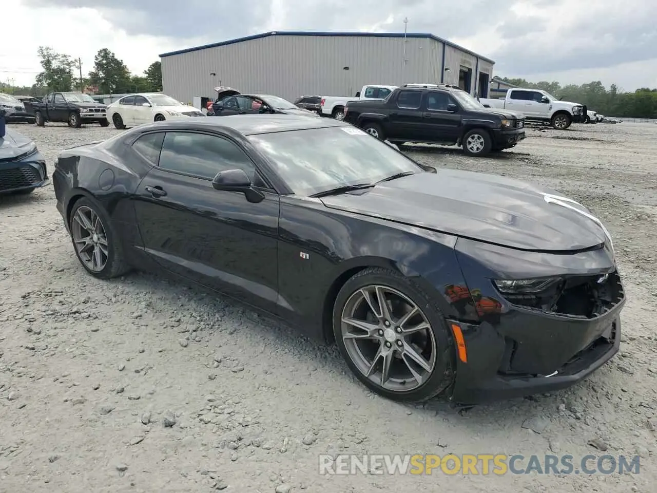 4 Photograph of a damaged car 1G1FB1RS4K0126887 CHEVROLET CAMARO 2019