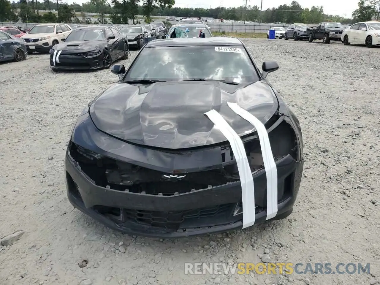 5 Photograph of a damaged car 1G1FB1RS4K0126887 CHEVROLET CAMARO 2019