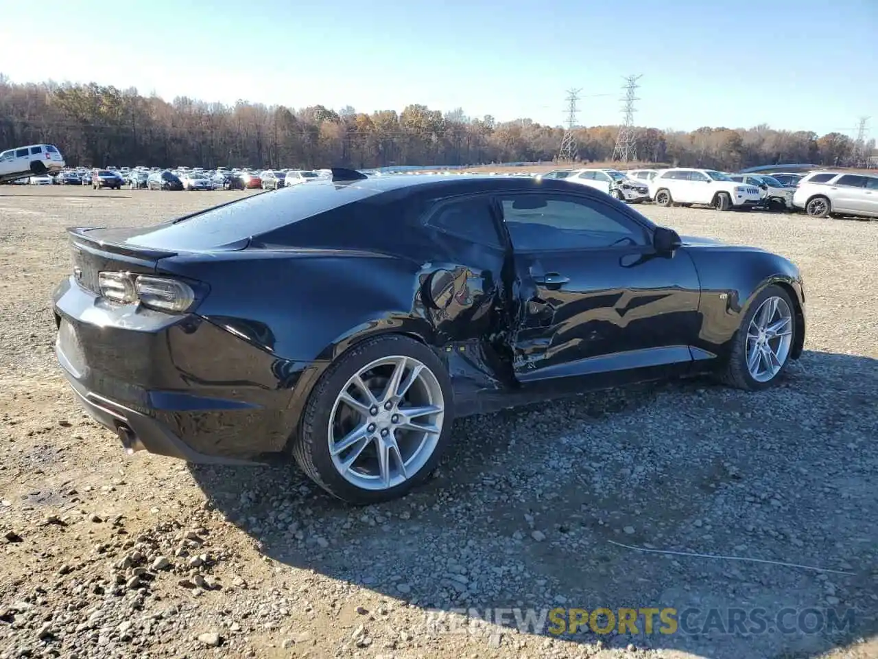 3 Photograph of a damaged car 1G1FB1RS5K0116188 CHEVROLET CAMARO 2019