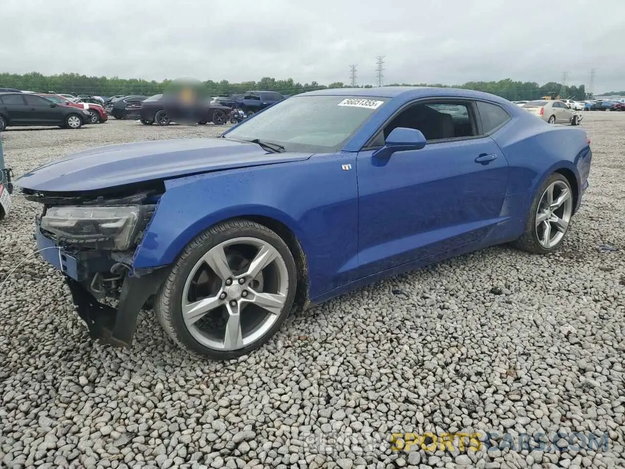 1 Photograph of a damaged car 1G1FB1RS5K0128132 CHEVROLET CAMARO 2019