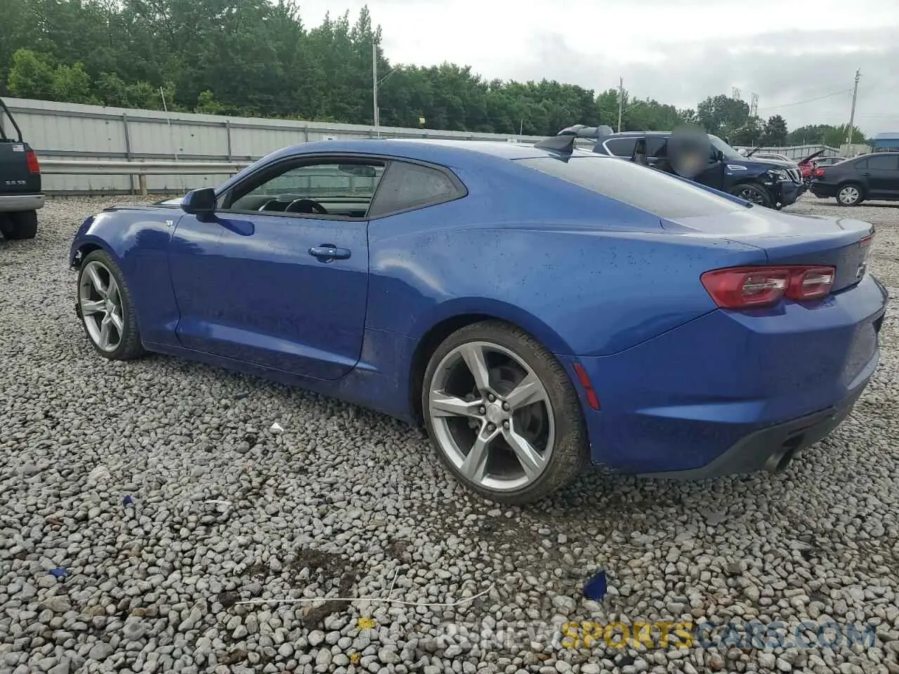 2 Photograph of a damaged car 1G1FB1RS5K0128132 CHEVROLET CAMARO 2019