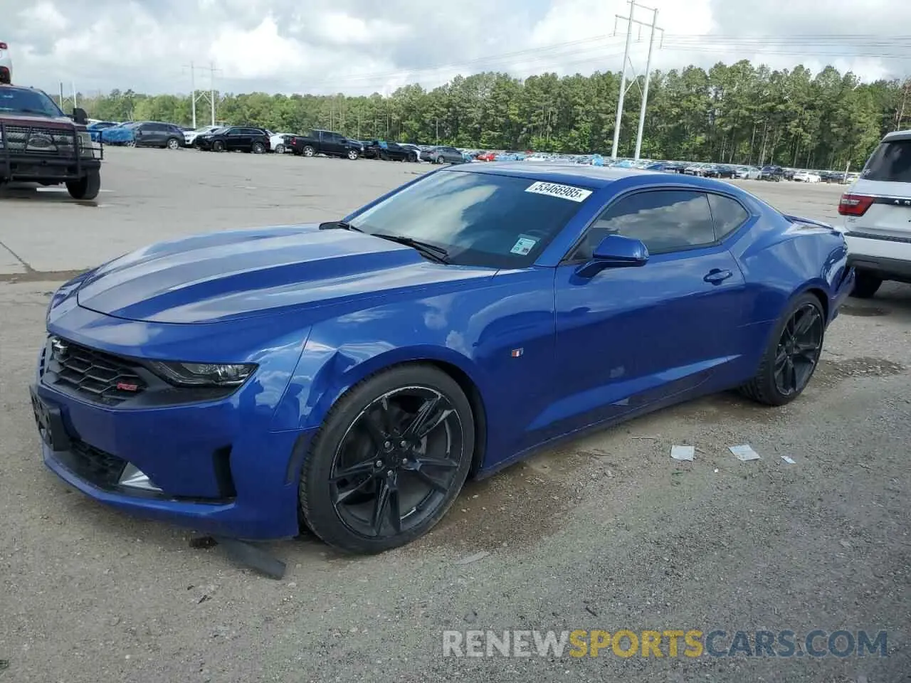1 Photograph of a damaged car 1G1FB1RS5K0142631 CHEVROLET CAMARO 2019